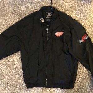 Vintage Starter Red Wings Windbreaker